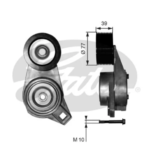 Belt Tensioner, V-ribbed belt (Belt Drive)