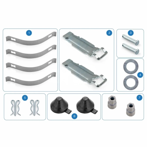 Caliper Holder Repair Kit Knorr