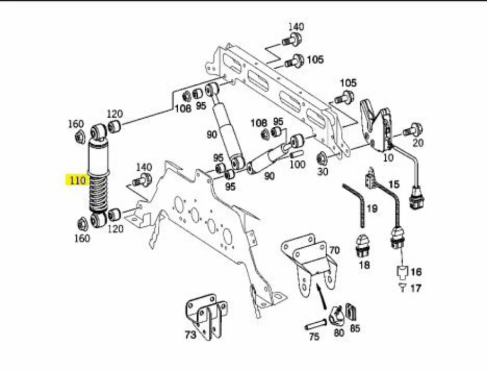 Shock Absorber ,Cabin