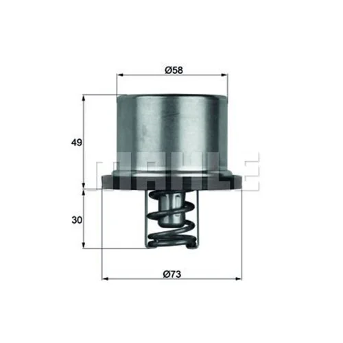 Thermostat  75 °