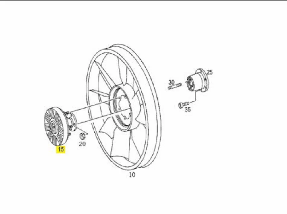 Fan Göbeği Axor 906