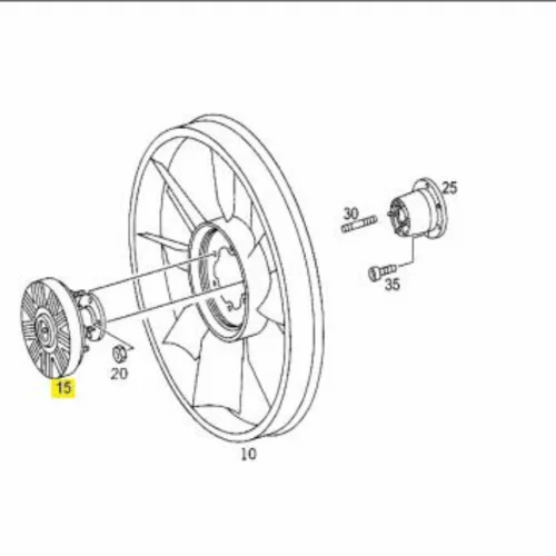 Fan Göbeği Axor 906