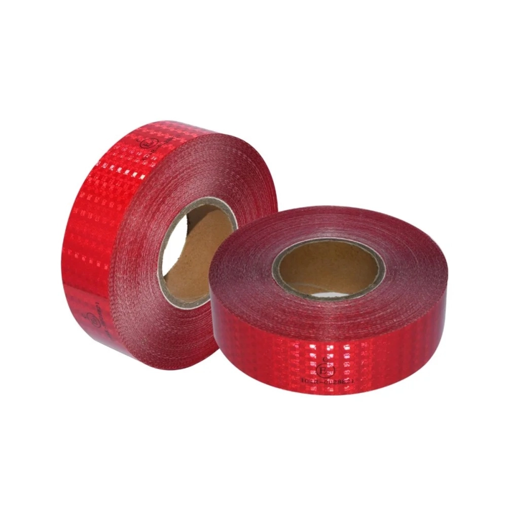 Reflector Tape 55Mmx50M Red