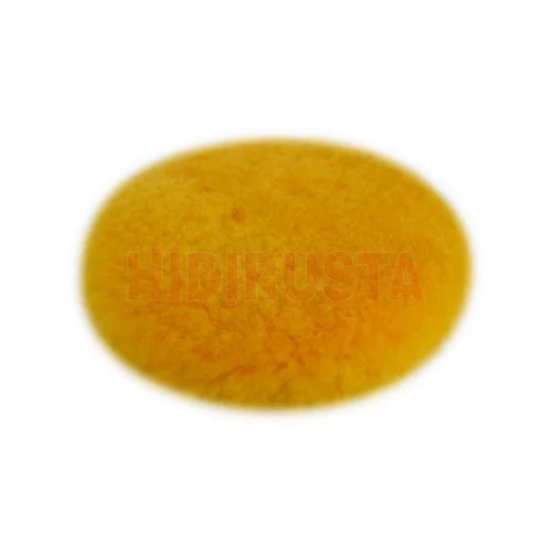 Sheep Wool Polishing Pad Yellow 160 Mm