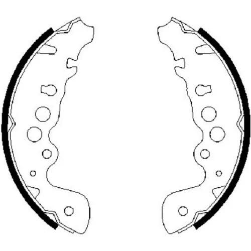 Brake Shoe Set (Braking System)