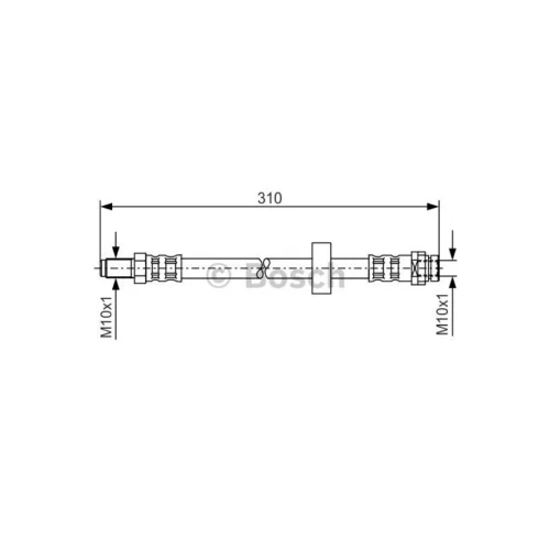 Fren Hortumu Arka 310Mm Ford