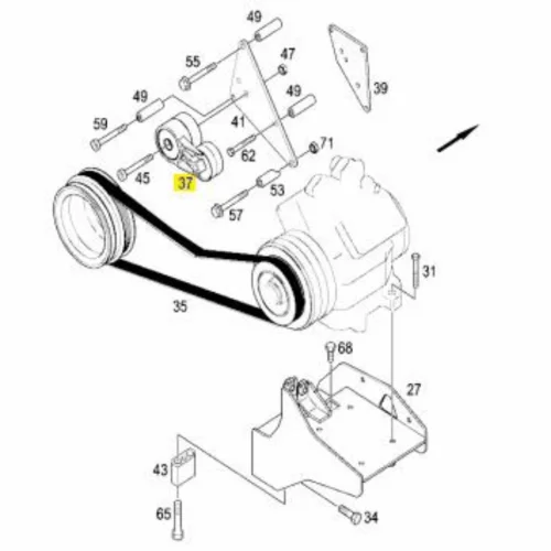 Belt Tensioner Complet