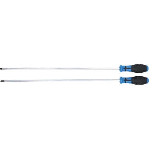 Screwdriver Set Extra Long Flat And Philips 2 Pcs