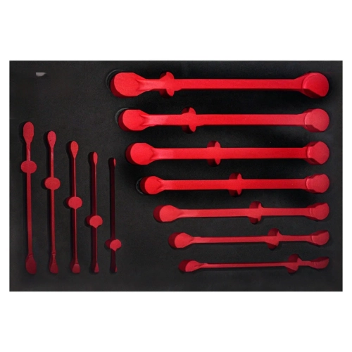 Wrench Star Set 12 Pieces 6X7-30X32 Foam inlet Empty