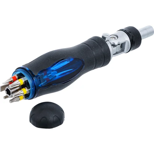 Joint Screwdriver Bit Set | With Ratchet Spinner Handle, Reversible | 14 Pcs