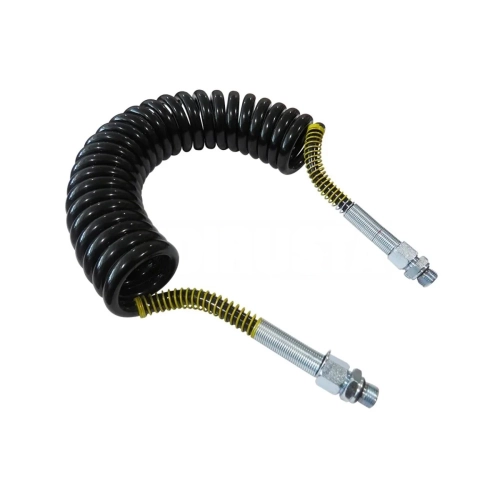Air Spiral Hose Pu 8X12-5M Black-Yellow