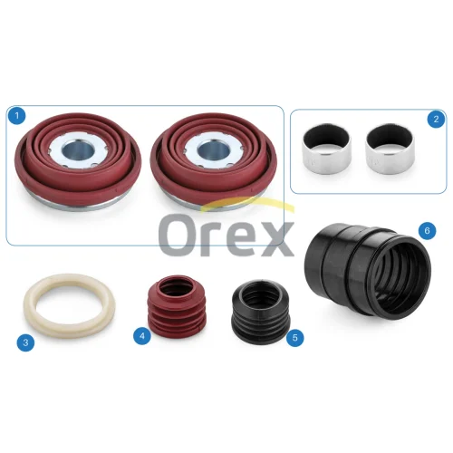 Caliper Bellows And Piston Repair Kit Iveco