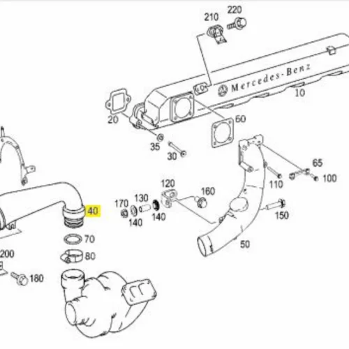 Turbo Emis Borusu 457 La