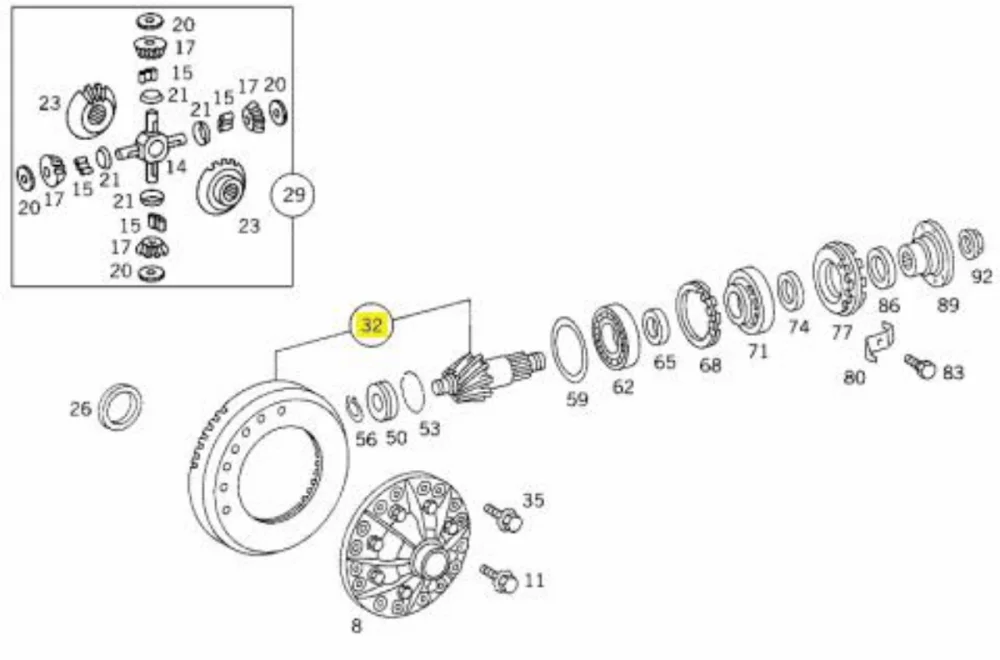 RING GEAR AND PINION