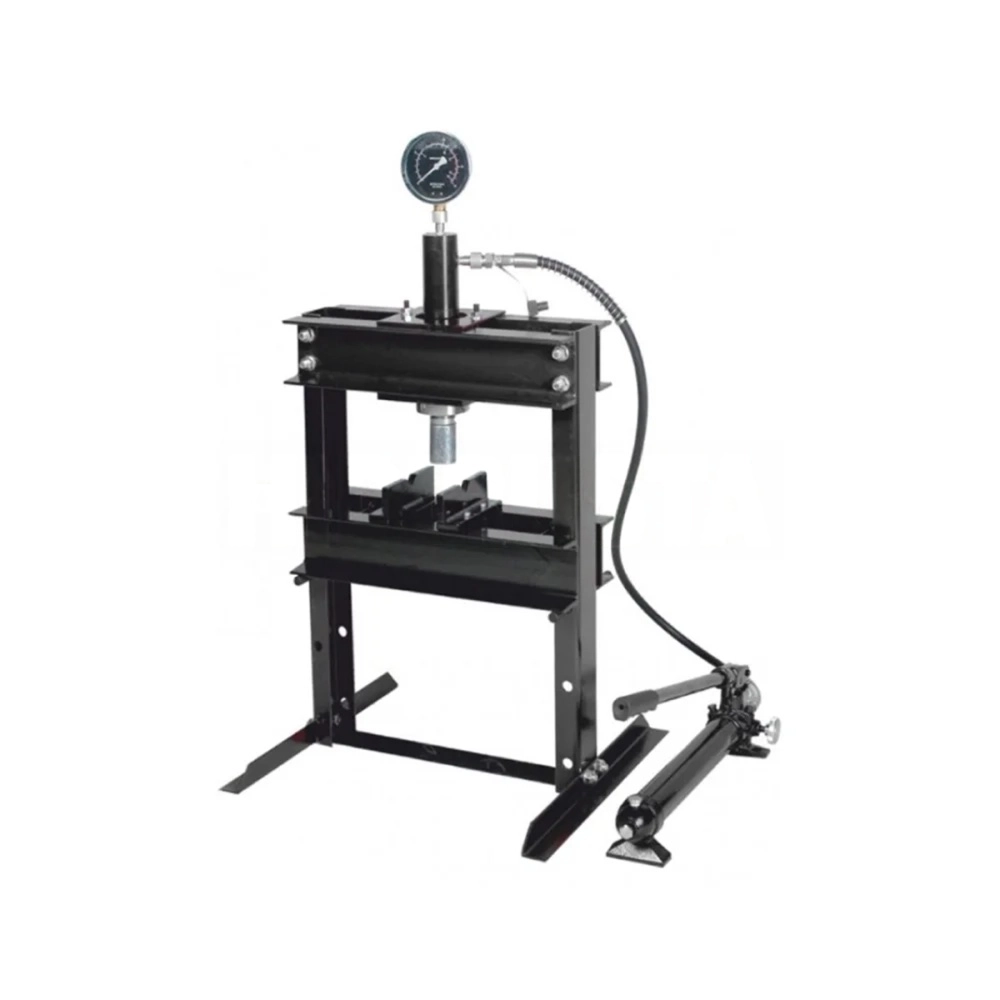 Hydraulic Workshop Press 10 T With Pressure Gauge