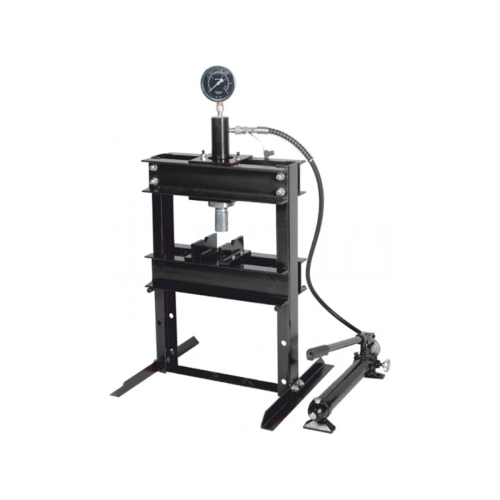 Hydraulic Workshop Press 10 T With Pressure Gauge