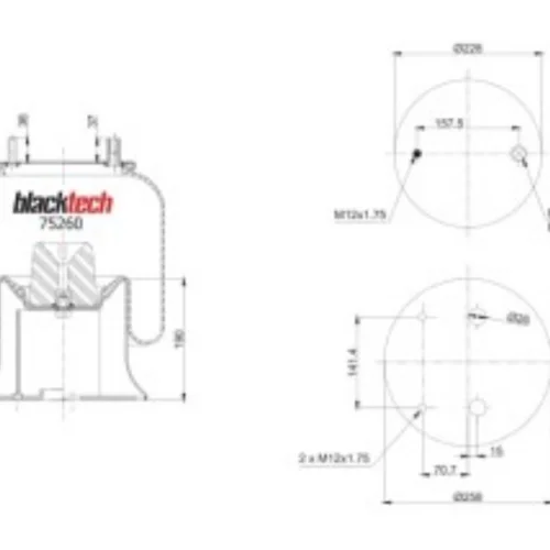 Air Springs Complete Metal Piston