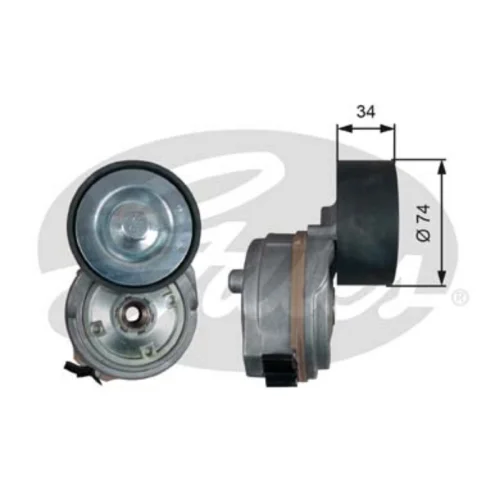 Belt Tensioner, V-ribbed belt (Belt Drive)