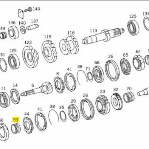 Bearing Coil 4th Gear