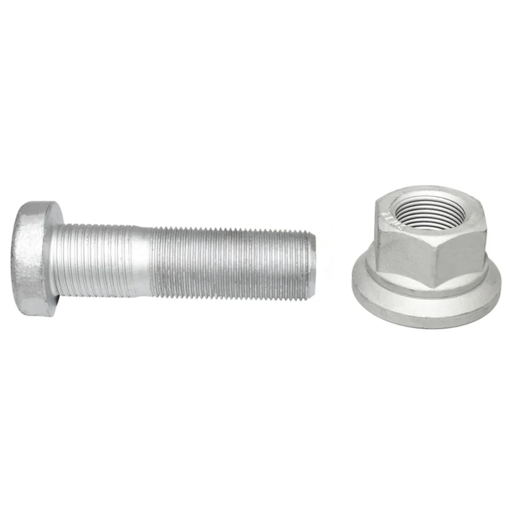 Bijon M22x79mm Somunlu, Yivli Man (Gri)