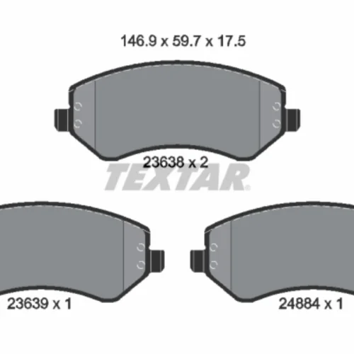 Brake Pad Set (w,Disc )