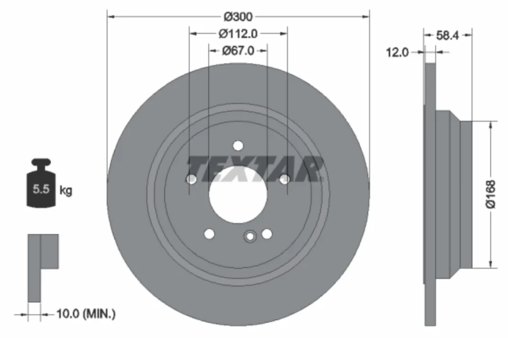 Brake Disc Rear