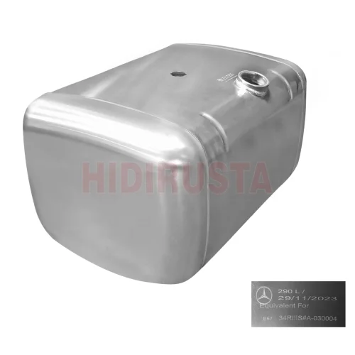 Yakıt Deposu 290 Lt Alüminyum Arocs (Yük.565mm, En 650mm, Uz.950mm)