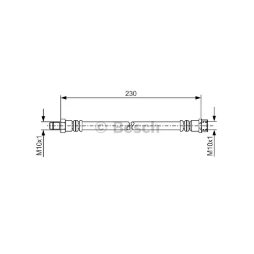 Brake Hose Arc 260 Mm