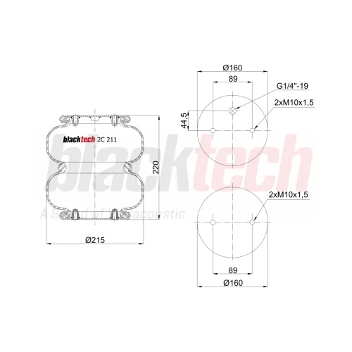 Air Springs With Two Layer Plate