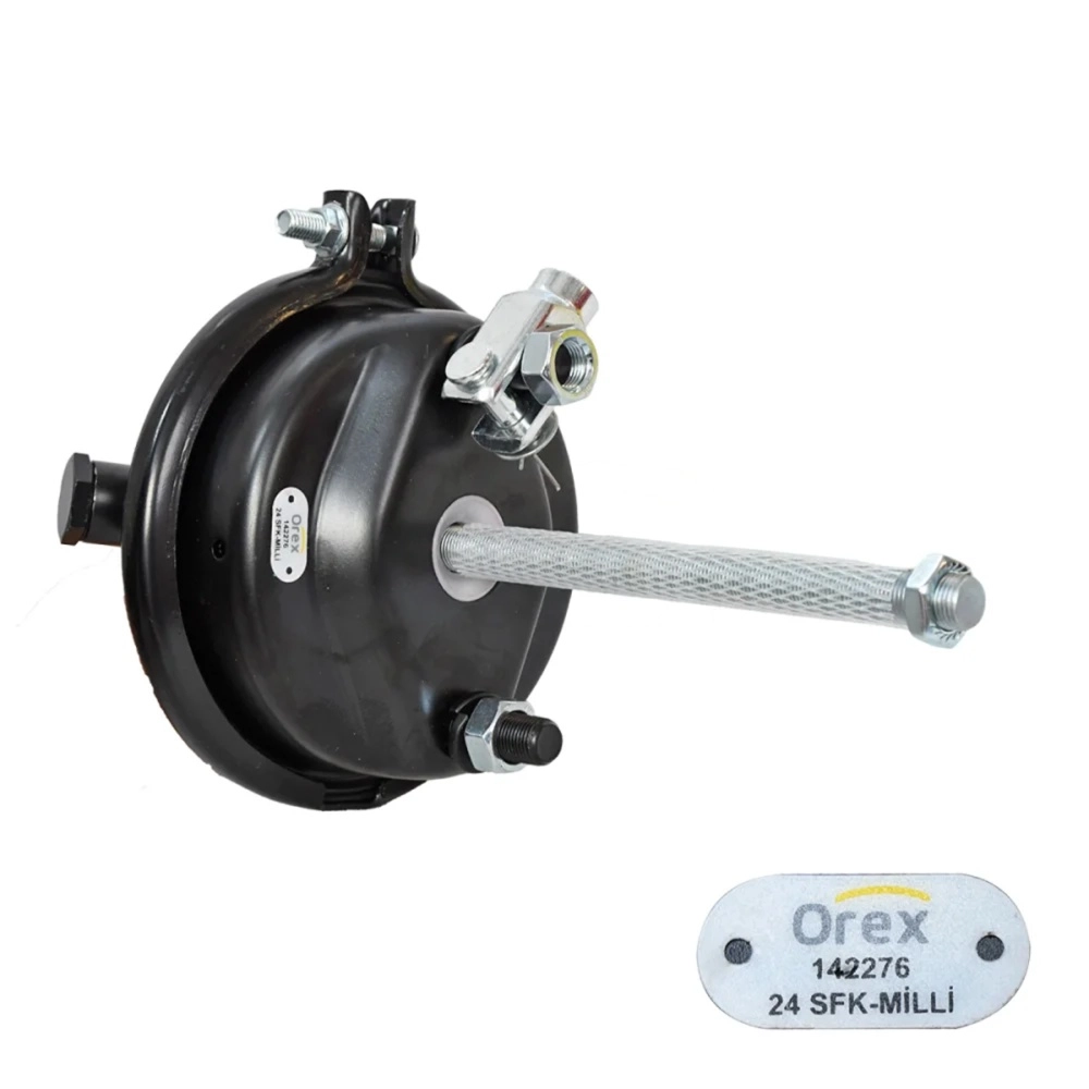 Servis Fren Körüğü Çekici 24 Kampana Tipi, M16x1,5 Stroke 75, Mil Uzunluğu 200mm