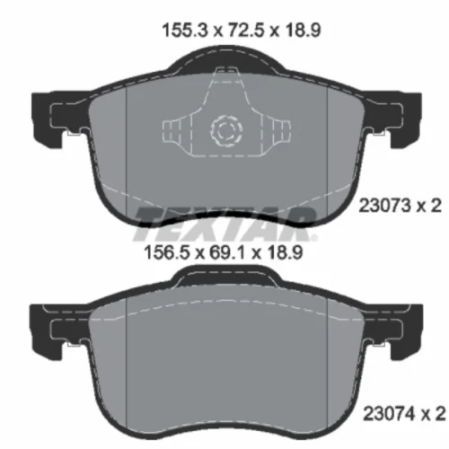 Brake Pad Set (w,Disc )