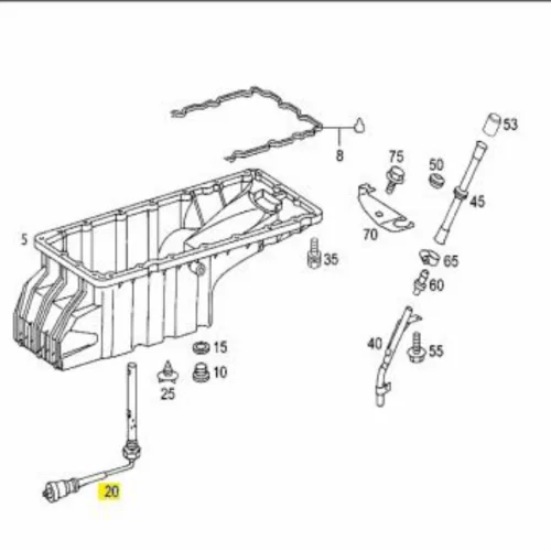 Oil Pan Oil Sensor ,