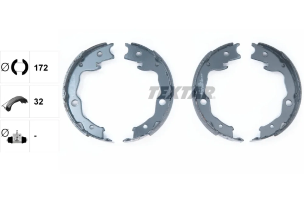 Brake Shoe Set, parking brake (Braking System)