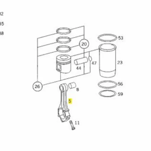 Piston Kolu 3031, 2631, 304