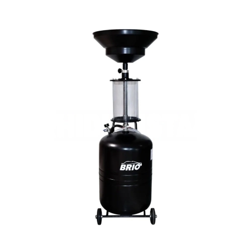 Pneumatic Waste Oil Extractor Level indicator Glass Wide Funnel 80 + 9 L