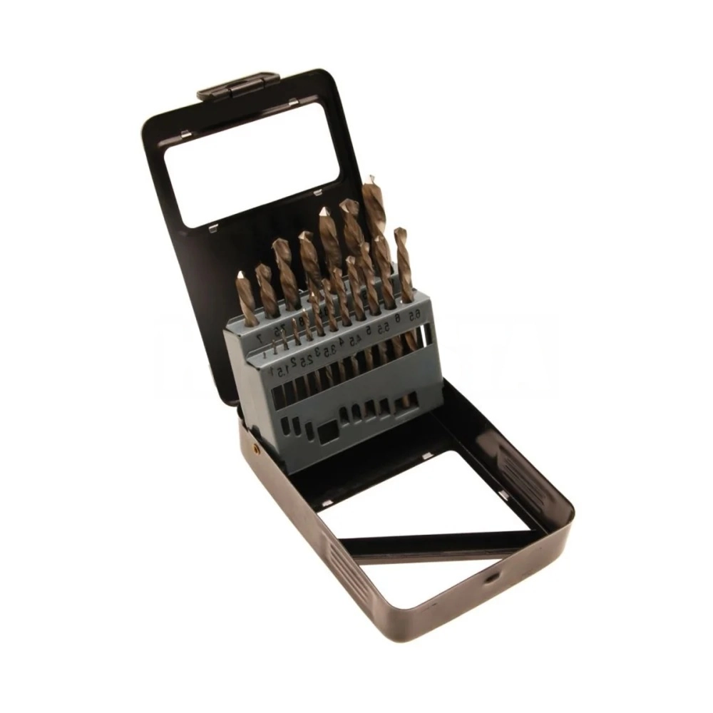 19 Piece 1-10 Drill Bit Set