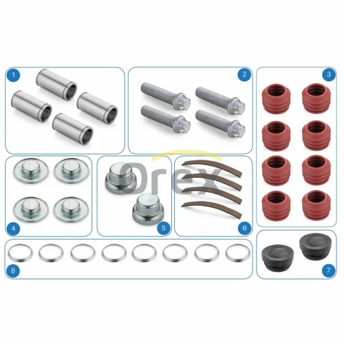Caliper Repair Kit Haldex