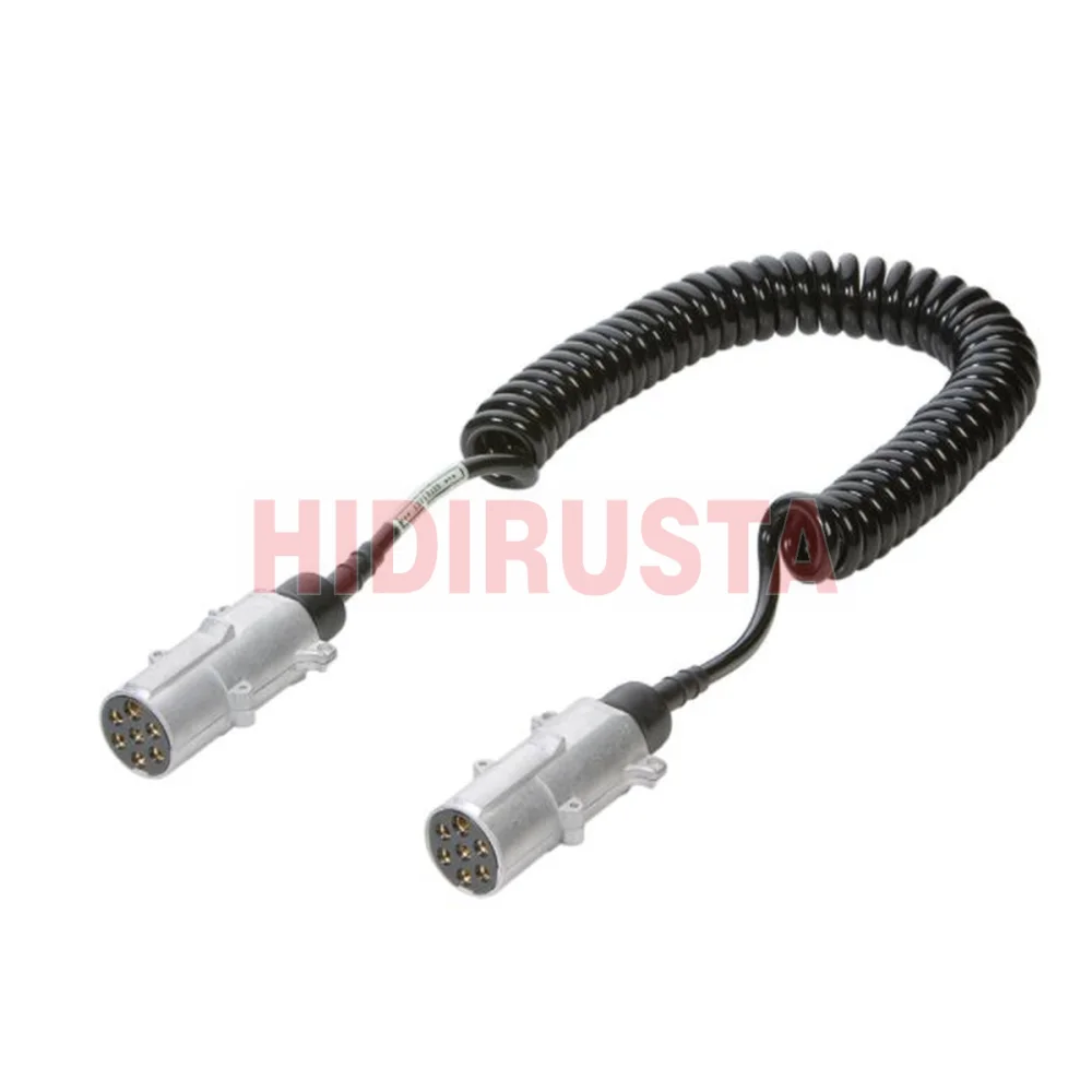 Dorse Elektrik Kablosu (7P/24V, ISO 1185 - Tip N, Metal Fiş, 3-4 Metre )