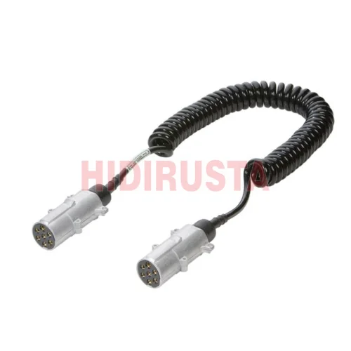 Dorse Elektrik Kablosu (7P/24V, ISO 1185 - Tip N, Metal Fiş, 3-4 Metre )