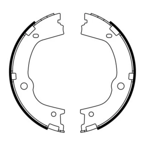 Brake Shoe Set, parking brake (Braking System)