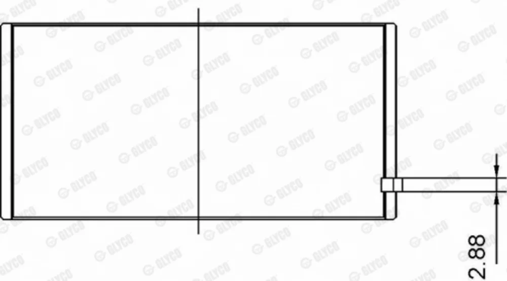 Con rod bearing Rvi Prem +  370