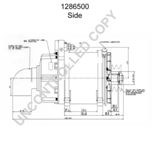 Alternator (24V 180A)