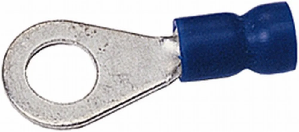 Kablo Terminali (Mavi, Yalıtımlı, 1,5-2,5mm², Delik: M6/6,5mm)