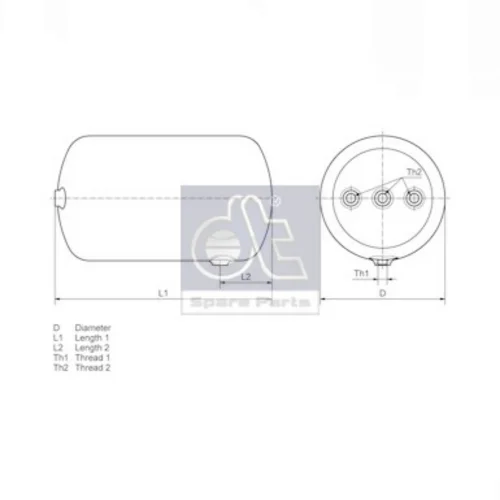 Air Tank, compressed-air system (Compressed-air System)