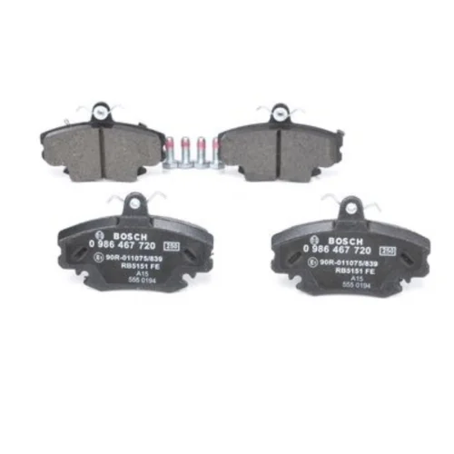 Brake Pad Set, disc brake (Braking System)