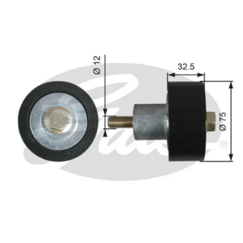 Idler Pulley Screw  XF Euro 6