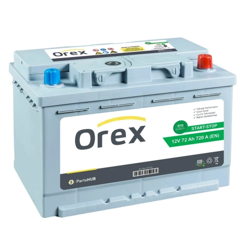 Akü 72 Ah 720A Start Stop Efb L3T (175 X 275 X 190)