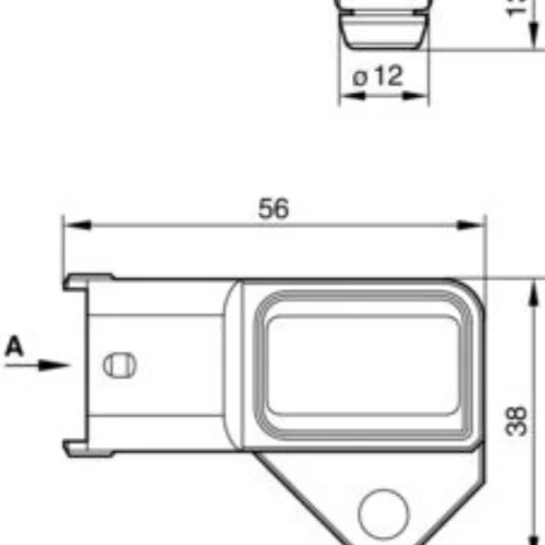 Sensor, boost pressure (Mixture Formation)
