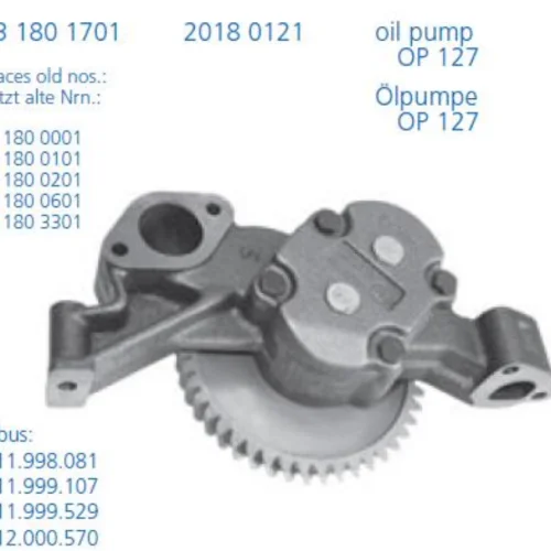 Yağ Pompası 34 Lük