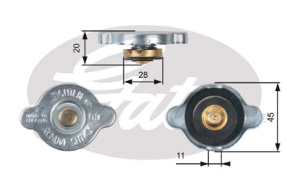 Sealing Cap, radiator (Cooling System)